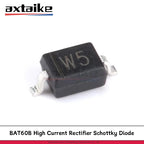 50PCS BAT60B W5 SOD-323 0805 SMD 10V 3A High Current Rectifier Schottky Diode