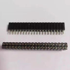 10pcs 2.54mm Dual Row PH7 Extra Plastic 2x2/4/8/10/15/20-40P Round PCB IC Crystal Transistor Hole Female Header Socket Connector