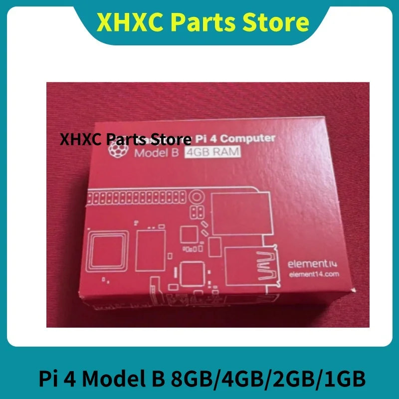 New Original Raspberry Pi 4 Model B 8GB/4GB/2GB/1GB RAM Cortex-A72 V8 1.5GHz Support 2.4/5.0 GHz WIFI Bluetooth 5.0 In Stock