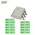 10PCS MOC3020 MOC3021 MOC3022 MOC3023 MOC3041 MOC3043 MOC3052 MOC3061 MOC3062 MOC3063 SMD SOP-6 Optocoupler New and Original IC