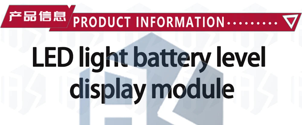 Super Bright 5/8/10/12/20 Segments LED Bar Module - Battery Level Indicator with Red/White/Blue Multicolor Options