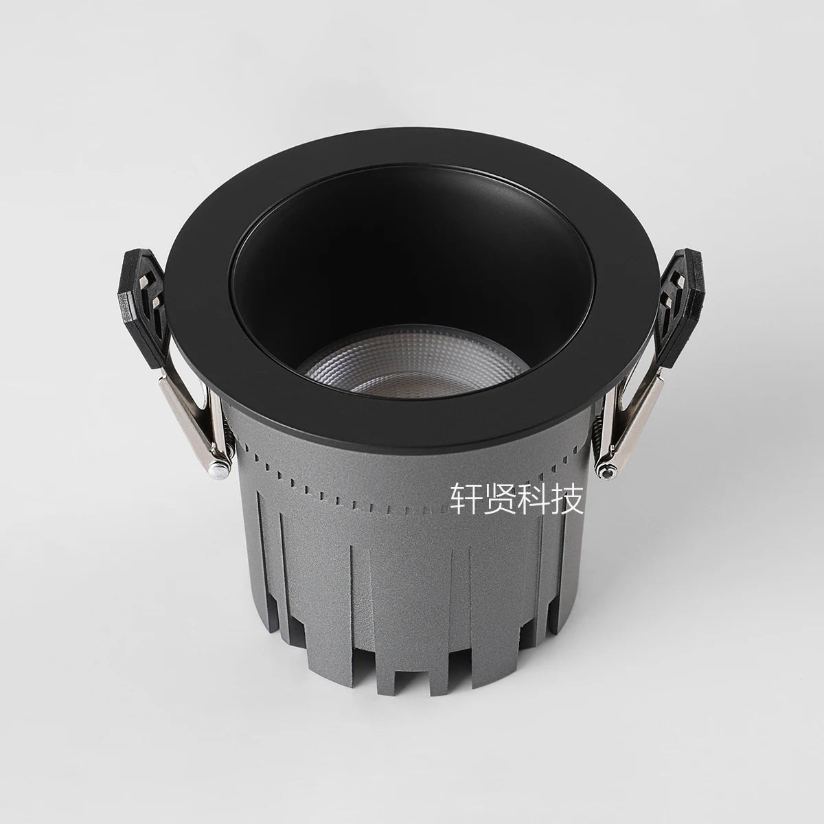 Recessed Zigbee DALI 5 CCT Switchable Matter Tuya BLE Smart LED Spotlight Dimmable Black White Aluminum Ceiling Lamp