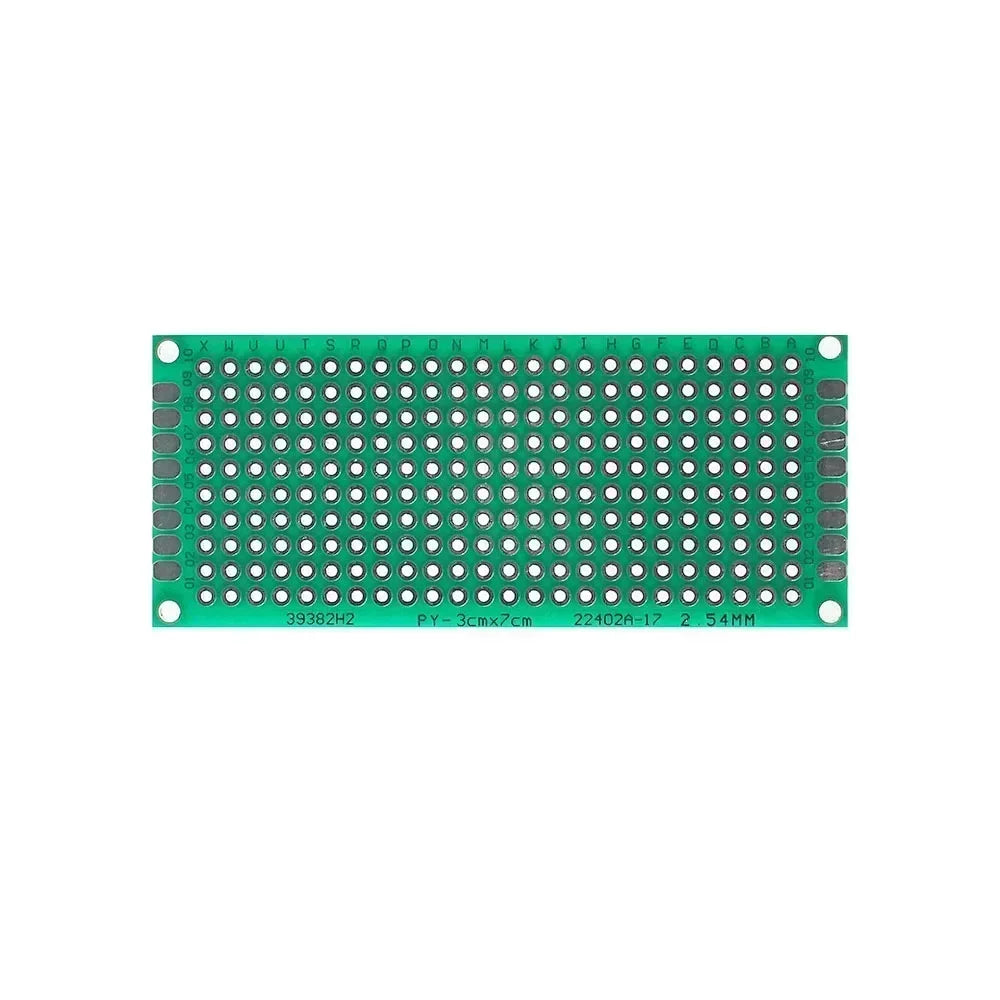 Universal PCB Circuit Protoboard Double Sided Breadboard 2x8 3x7 4x6 5x7 7x9CM Stripboard Prototyping Board DIY Electronic Kit