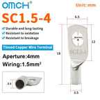 OMCH 5/10/20PCS SC Type Terminals Wire Welding Cable Connector Suit 1.5-50mm2 Cable Crimp Wire Connectors