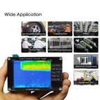 Infrared camera,MLX90640 digital infrared camera, portable thermal camera,2.8 inch LCD display,built-in battery, high precision.