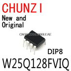 2Pcs New and Original W25Q128 25Q128FVIQ DIP-8 W25Q128FVIQ