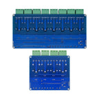 5V 12V Modbus Rtu 4 8 channel Relay Module RS485 TTL Communication 4 8 way Input Relay Module