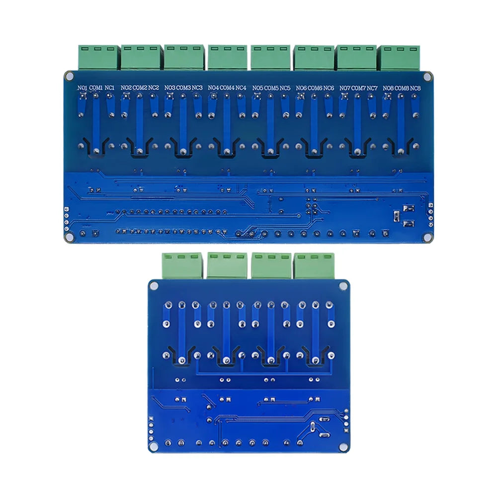 5V 12V Modbus Rtu 4 8 channel Relay Module RS485 TTL Communication 4 8 way Input Relay Module