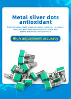 5PCS RK097NS G Single Double Potentiometer B5K/10K/20K/50K/100K Power Discharge Bit Speaker Audio