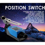 ME-8108 Limit Switch Rotary Adjustable Roller Lever Arm Mini Limit Switch TZ-8108 Momentary
