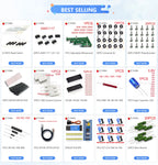 20PCS RK097 Potentiometer Vertical Single Link  B2K 5K 10K 20K 50K 100K 500K 1M Ohm 15mm Gearless 3Pin