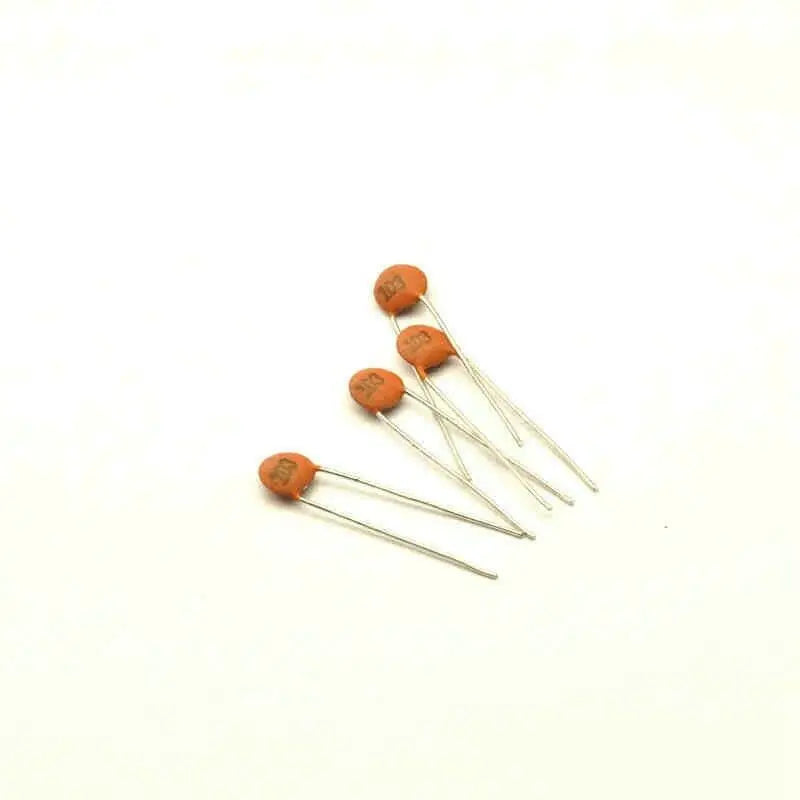 50pcs 1nF(102) 1.5nF(152) 2nF(202) 2.2nF(222) 2.7nF(272) 3.3nF(332) 4.7nF(472) 6.8nF(682) Disc Ceramic Capacitor