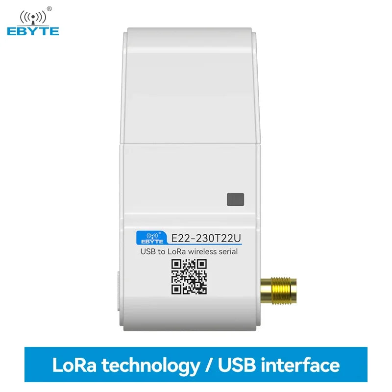 LoRa Module USB Interface 230/400/900MHz E22-230/400/900T22U 22dBm With Antenna RSSI LBT 5KM DIP Module CDSENT