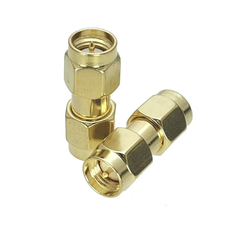 RF Connector SMA to SMA BNC UHF N Male Female Adapter RP SMA to PL259 SO239 Straight Copper Brass Converter