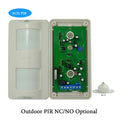 1Pcs Outdoor Pet Friendly Infrared Sensor And Microwave Detector Home Security Burglar Alarm Passive Detector Wire Waterproof