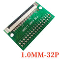 FPC FFC Flexible Cable Adapter Board 1.0mm Pitch Connector SMT to 2.54mm 4/5/6/7/8/9/10/12/14/15/16/18/20/22/24/26/28/30/32/40P