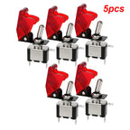 12V SPST Toggle Rocker Switch LED Light for Ignitions Boost Marine Boat Racing Car Switch Light Toggle Truck Trailer Accessories