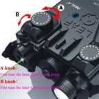 2026 NEW DBAL-A2 Red Green Laser & White LED Flashlight Aiming Indicator Fit 20mm Rail For Outdoor Sport Toy Accessory