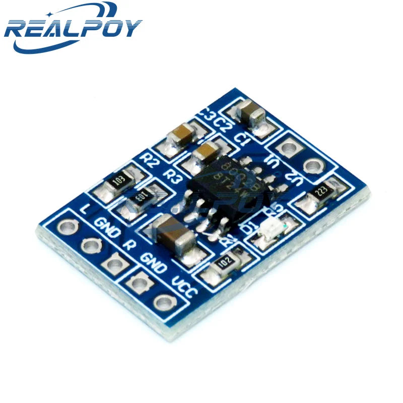 Super Mini HXJ8002 Audio Power Amplifier Board Mono Channel Voice low noise Amplifiers Module 2.0-5.5V Replace PAM8403