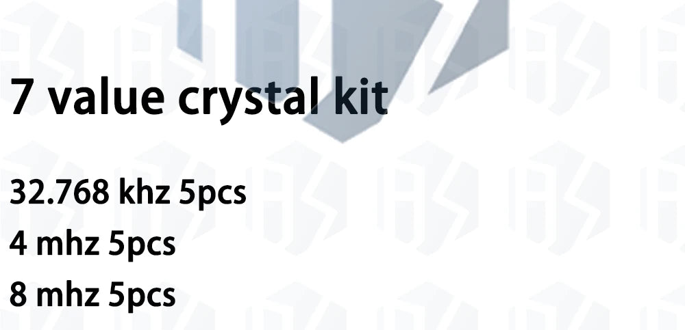 10PCS Hc-49s Crystal Oscillator Electronic Kit Resonator Ceramic Quartz Resonator Hc-49 Dip 32.768k 4 8 12 16 20 25 Mhz