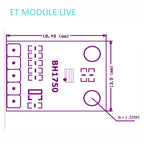 TZT GY-30 BH1750 BH1750FVI Digital Light Intensity Module For Arduino AVR 3V-5V GY-302 16bitAD converter digital output module