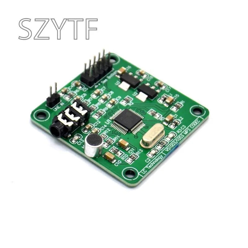 VS1003B MP3 Decoding Module, Microphone Head, STM32 Microcontroller Development Board Accessories