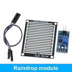 TZT Raspberry pi 2 3 the sensors module package HC-SR04 HC-SR501 DHT11 DS3231 KY-008 Sound Rain Soil sensors for arduino kit