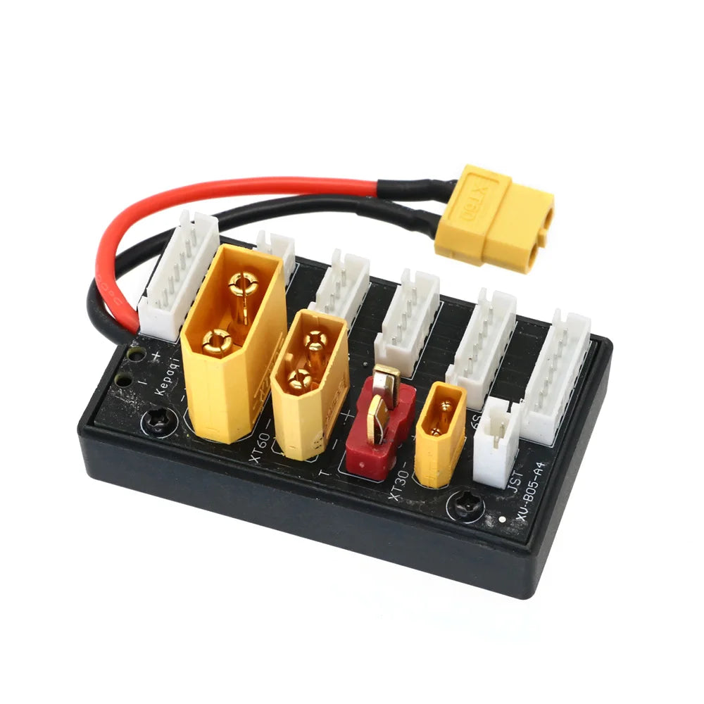 XT30 XT60 XT90 JST T Plug 2-6S Parallel Charging Board Lipo Battery Charger Connector for Imax B6 B6AC ISDT Q6 Lite Charger