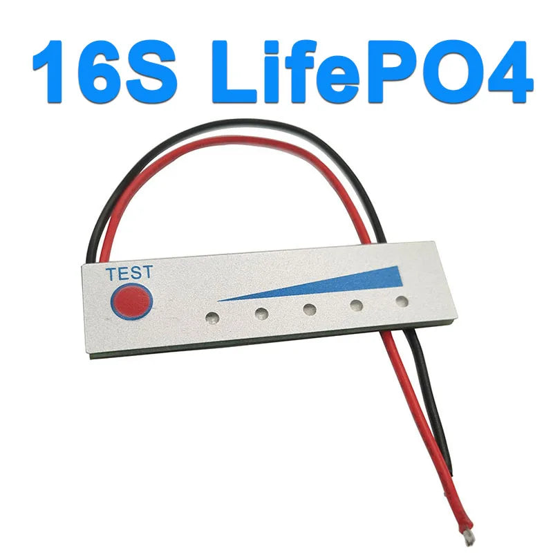 7S 8S 10S 13S LifePO4/Li-ion Battery Packs Battery Capacity Indicator Meter Power Level Tester Module Display Board Panel