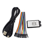 For Logic Analyzer USB Interface 24MHz Sampling Rate 8 Digital Channels for Embedded Debugging UART I2C Analysis
