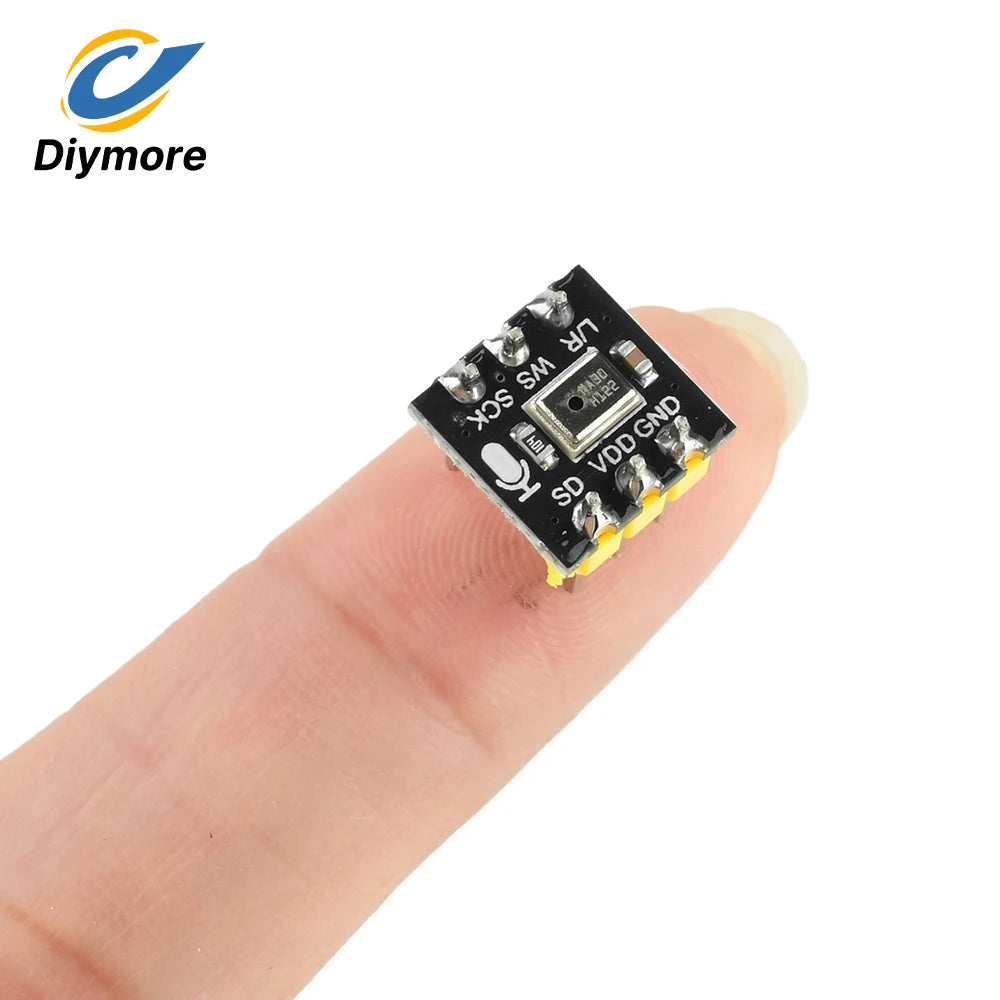 MS4030 Omnidirectional Microphone Module MEMS I2S Supports ESP32 INMP441 60Hz-15kHz  for Various Voice Capture Scenarios