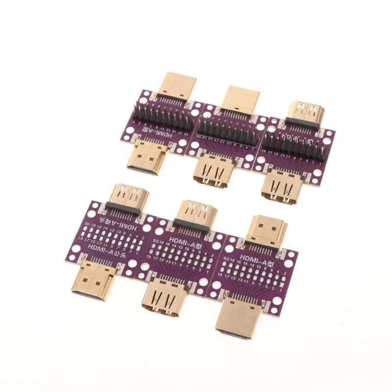 HDMI Male To Female/Female To Female/Male To Male Test Adapter Board With PCB Board Conversion Circuit Board Module