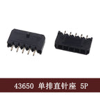 3.0mm Pitch MX3.0 Micro-Fit Connector Single Row Straight Curved Right Angle Needle Pin Header 43650 Type Socket 2P3P4P5P6Pin