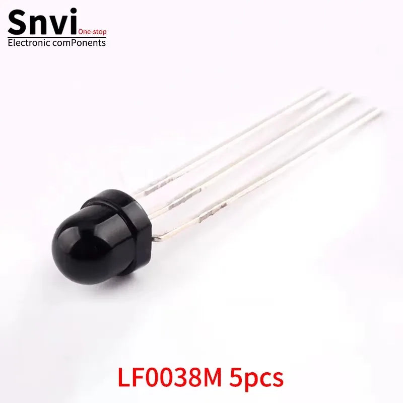 Snvi 5PCS Universal IR Infrared Receiver VS1838B CHQB HS0038 TL1838 VS1838 1838 HX1838 VS0038 Remote Receiver Tube