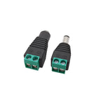 5/10Pcs 5.5 x 2.1mm 5.5 x 2.5mm DC Power Male Female Plug Jack Connector Adapter For 3528 5050 LED Strip Light Camera