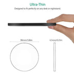 Ultra-Thin Fast Wireless Charger Pad for Samsung Galaxy S24 S23 S22 iPhone 15 14 13 Pro Max Wireless Induction Charging Station