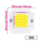 10Pcs Super Power LED Chip 100W 70W 50W 30W 20W 10W 27-36V For Floodlight Spotlight Bulbs Diode LED Ceiling Light Lamp Source