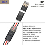 Cable Terminal Electric Wire Connector Clamp Block Quick Splice Scotch Lock Crimp for LED Car Wiring Joint Kit Tool Accessories