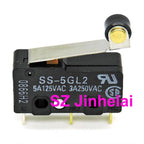 10pcs Authentic Original Omron Micro Switch SS-5 5GL 5GL2 5GL13  5GL111 5-F 5GL-F 5GL2-F 5D