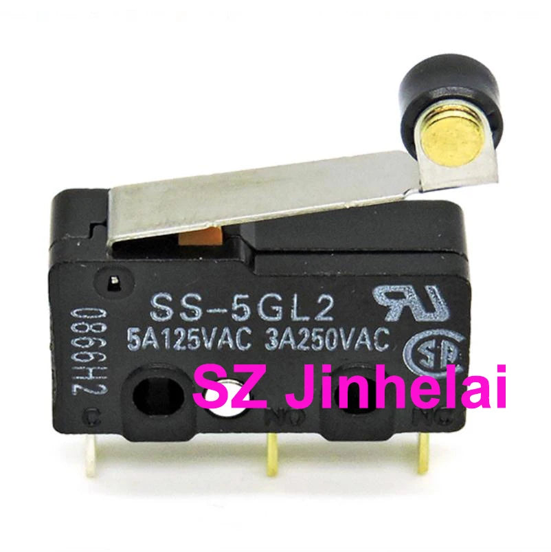 10pcs Authentic Original Omron Micro Switch SS-5 5GL 5GL2 5GL13  5GL111 5-F 5GL-F 5GL2-F 5D