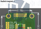 MT6826S High Precision High Speed Magnetic Encoder Magnetic Induction Angle Measurement Sensor Module for arduino