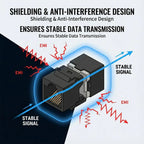 2-10pcs Ethernet Network CAT6 Keystone Coupler RJ45 Female To Female Insert Cat 6 Coupler Jacks Extend Adapter Inline Coupler