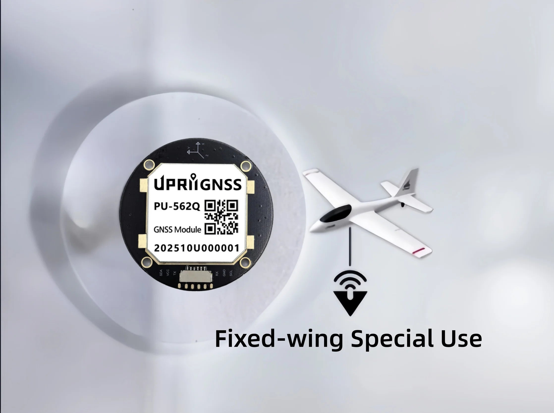 M10 GNSS GPS Module with Magnetometer QMC5883L UBX-M10050 GPS Galileo BeiDou GLONASS QZSS SBAS Antenna Receiver