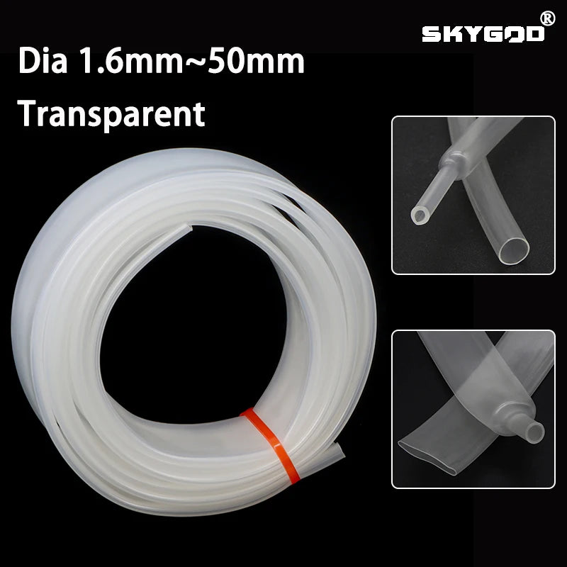 1~10m Transparent 1.6~ 50mm 3:1 Heat Shrink Tubing With Glue Double Wall Adhensive Lined Wire Polyolefin Cable Sleeve Waterproof