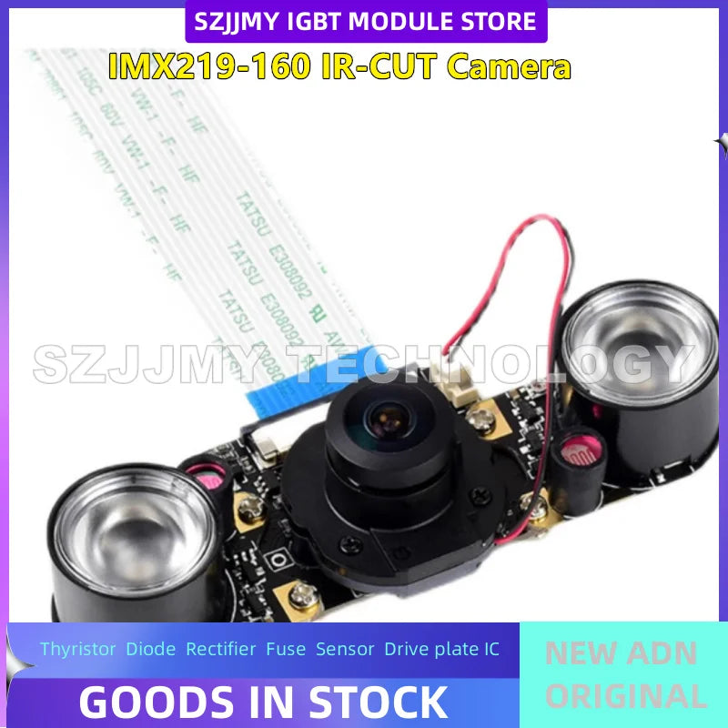 Raspberry Pi 5/NVIDIA IMX219 module, 162 degree field of view IR-CUT infrared night vision camera  NEW ORIGINAL IN STOCK