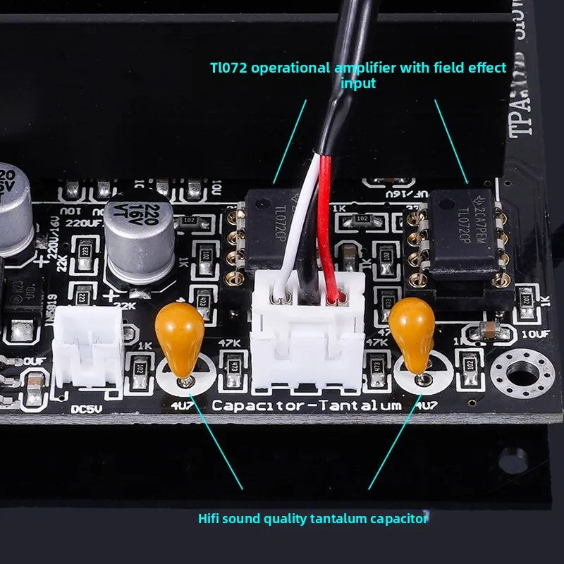 SAMP-100 TPA3255 2x300W 600W Hi-Fi Digital Amplifier Board High Power 2-Channel