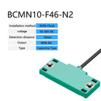 CBN5-F46-E0 NPN or PNP 10-30VDC 2-10mm Detection DistanceFlat Housing Capacitive Proximity Switch Sensor
