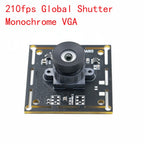 GXIVISION 210FPS Global Shutter Camera Module USB Driver Free,Monochrome,640x360,Moving Capture Win/Android/Linux