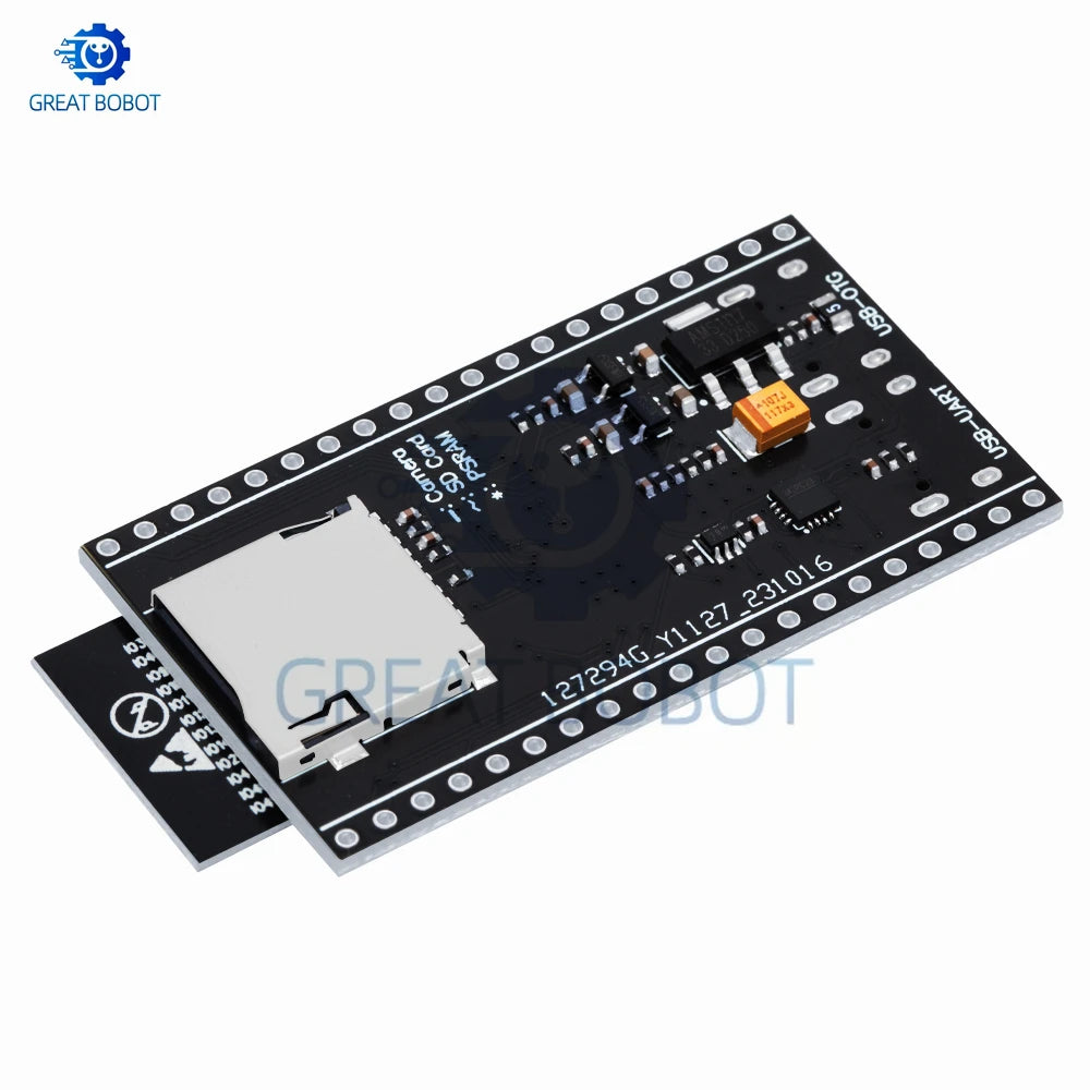 ESP32-S3 CAM WiFi/Bluetooth Dev Board (WR-00M N16R8): OV2640/OV5640 Camera Module Equipped