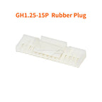 100PCS   GH1.25 Locking Connector with Buckle  2 3 4 5 6 8p Horizontal/vertical Mounting  Rubber Shell  Terminal